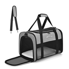 Airline Approved Pet Carrier for Cats  Small Dogs Up to 18 Lbs -... Fast Ship