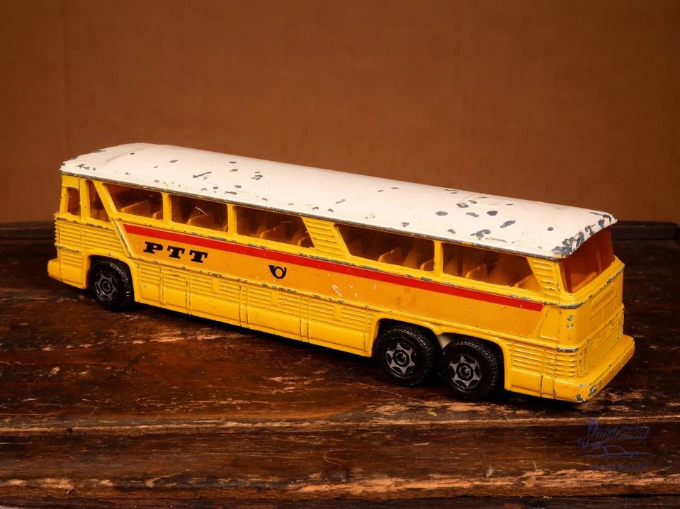 Corgi E2025 Greyhound PTT Bus Post Schweiz CH Switzerland Bus vintage diecast - Bild 2 von 4