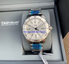 Image of Tag Heuer Aquaracer Grey Dial Men's Watch Quartz WBP1111.BA0627 Stainless Steel