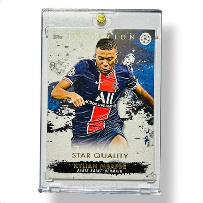 Kylian Mbappe Topps Inception PSG Paris 2020/21 No Auto PSA Autograph Card