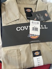 NWT Dickies Men's Coveralls Khaki Tan Size XL Tall XLT Long Sleeve Workwear