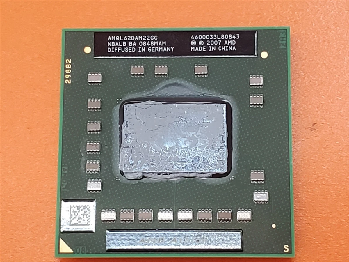 CPU AMD Athlon 64 X2 TK-42 1.6 GHz – Testato, Da Laptop Funzionante