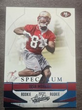2008 Playoff Absolute Memorabilia - Rookie Josh Morgan #198 Spectrum Blue...