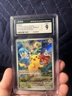 Pokemon Pikachu TCG Scarlet and Violet Promo Card 004/SV-P Chinese CGC 9