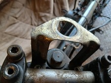 SUZUKI TS50 ER  IGNITION SWITCH MOUNT BRACKET 1980 TO 1984