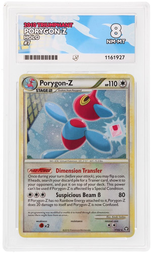 Porygon-Z graded ACE 8 for sale on eBay