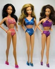VTG Barbie PJ Dolls SUMMER BEACH SWIMSUITS BIKINIS SUN SET MALIBU STYLE-NO DOLLS