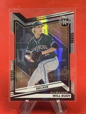 WILL RUDY 2022 PANINI ELITE EXTRA EDITION DIE CUT DECADE /999 BREWERS