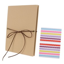 Homemade Folding Photo Album Wedding Scrapbook Mini Anniversary Memory