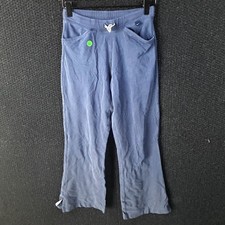 Nike Vintage Womens Flare Yoga Sweatpants Sage Blue Athletic Stretch Large