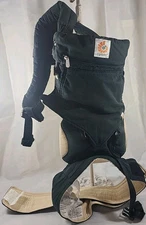 ERGO Baby ergobaby Four 4 Position 360 Infant Carrier Black Tan