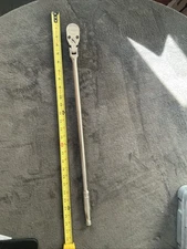 Snap On Slf80a, Long 1/2” Drive Swivel Head Ratchet….works Fine….used….