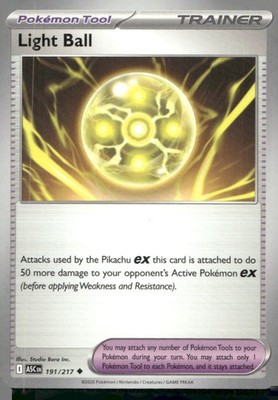 Light Ball [ASC - 191/217]PokemonME: Ascended HeroesNMUncommon