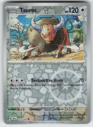 Tauros 112/142 Stellar Crown Reverse Holo