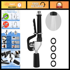 Commercial Sink Pre-Rinse Sprayer Head - High Pressure Brass Nozzle, Ergonomic H
