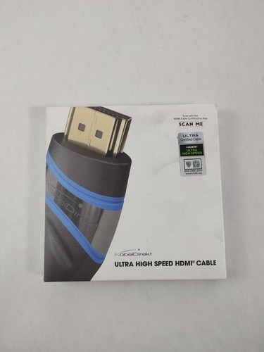 Nuevo cable HDMI de ultra alta velocidad KabelDirekt 1269 de 3 pies - Imagen 1 de 6