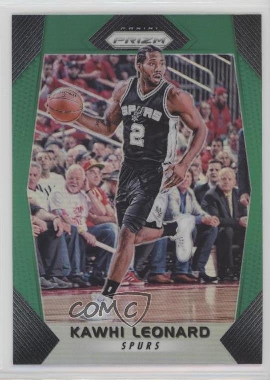 2017-18 Panini Prizm Green Prizm Kawhi Leonard #293 4w8