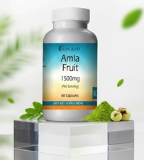 Amla Fruit Capsules   1500mg Serving   1 Dietary Supplement