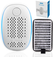 Air Ionizers HEPA Filter/Plug in Air Purifier for Home, Negative Ion Filtration