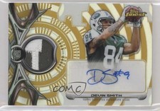 2015 Topps Finest Rookie Gold Refractor 11/99 Devin Smith Patch Auto 0ld5
