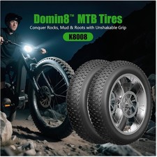 Puncture Proof Ebike Tires 20x4.0 - 2 Pack All Terrain
