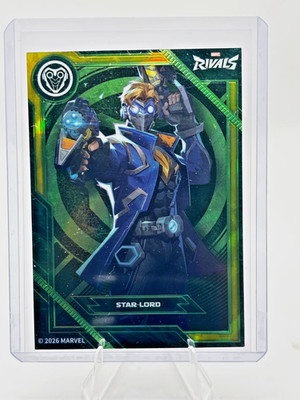 2026 Cardfun Marvel Rivals Eternal Glory Star-Lord Green /50 #MR-AE-19