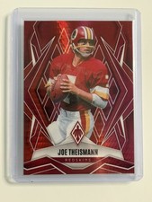2025 Panini Phoenix Joe Theisman /399 Red Prizm Washington SP Insert