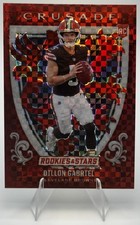 2025 PaninI Rookies & Stars Dillon Gabriel Crusade Red Plaid Prizm Rookie Insert
