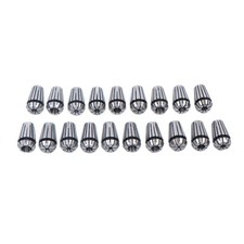 19 Piece ER16 1/8 inch-23/64 inch Spring Collet Set For CNC Milling Lathe Tool