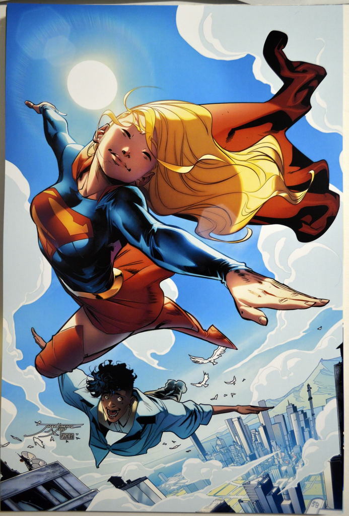 SUPERGIRL Print DC Jorge Jimenez art | eBay