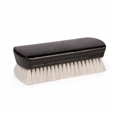 biped Ziegenhaarbürste - Polierbürste & Lederbürste Holz - Black Edition z2422