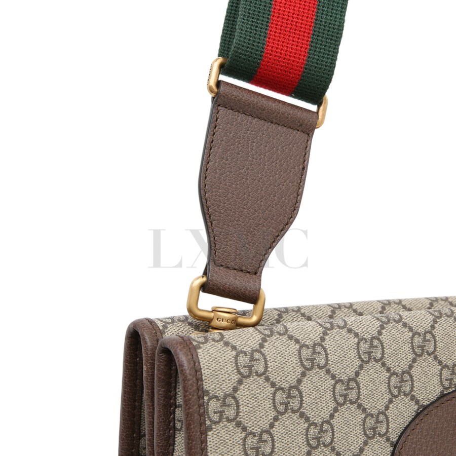 Gucci GG Supreme Neo Vintage Three Lines Cross Bag 495654 | eBay