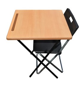 Details About Folding Exam Classroom Camping Laptop Coffee Bistro Market Stall Table Chair