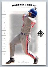 2001 SP Authentic #65 Jose Vidro Montreal Expos