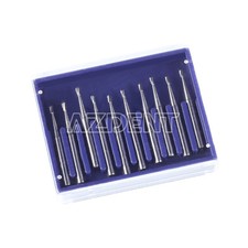 10Pcs Dental Tungsten Steel Carbide Burs FG-330 for High Speed Handpiece