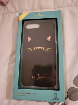 Kate Spade Iphone Plus Cat Cell Phone Case IOB