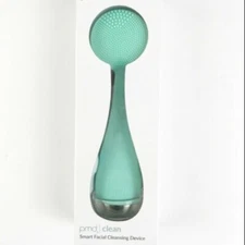 PMD Clean Smart Facial Cleansing Device Silicone Teal Blue Green Battery New Box
