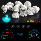 <!--F#f_0-->10x T4.2 Neo Wedge 1-SMD LED Cluster Instrument Dash Climate Light Bulb Ice Blue<!--F/-->