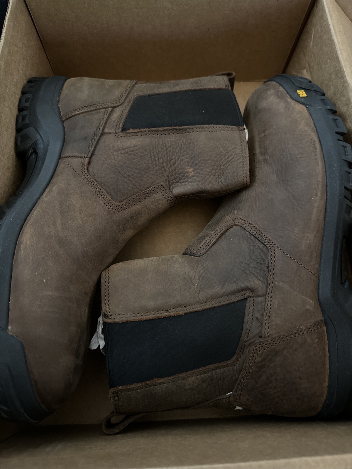 Cat Footwear Men's Wheelbase Steel Toe Work Boot 12 Wide eBay