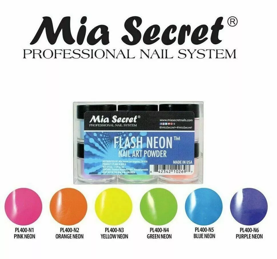 Mia secret flash neon on sale collection
