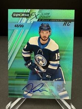 2020-21 Upper Deck Synergy FX AUTO Rookie 48/99 Liam Foudy Auto