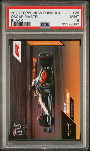 Oscar Piastri #29 2023 Topps Now Formula 1 card