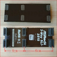 1pcs New SLI Bridge 2S1S 40mm 60mm 3-Way For ASRock NVIDIA Graphics Video Card