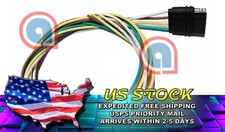 4 Pin Flat Female Plug Trailer Wiring Harness Adapter 18awg Cable 24 Inch