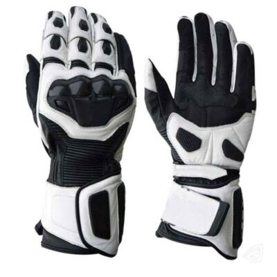 Brand New Motorcycle Track Racing Gloves Leather Motorbike Riding Gloves