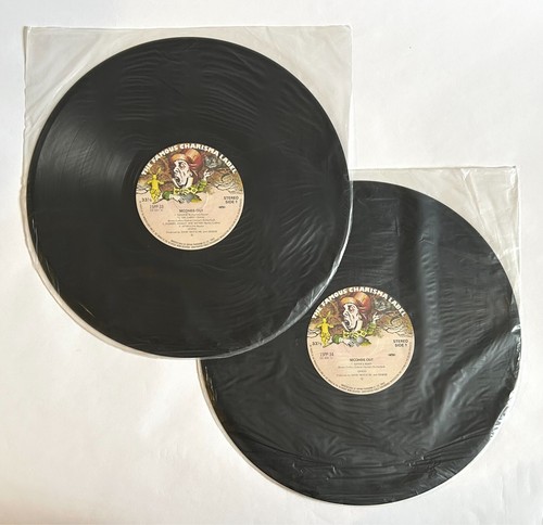 GENESIS SECONDS OUT JAPAN VINYL 2LP 15PP-33/4 Phil Collins Steve Hackett Z22 - Picture 4 of 8