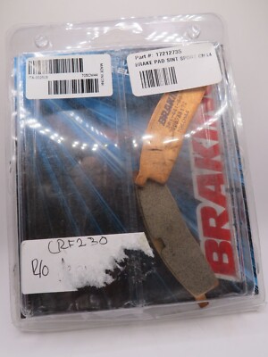 NOS Honda CRF230F CRF 230F 2019-2021 Braking Sintered Metal Brake Pad CM44