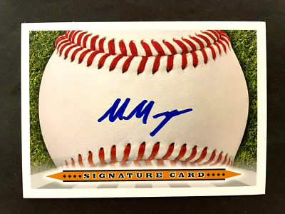 2022 RED SOX (MiLB): Marcelo Mayer, SIGNED Signature Card, 1st