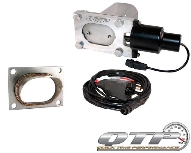 QTP QTEC33K1 Quick Time Performance Low Profile Electric Exhaust Cutout