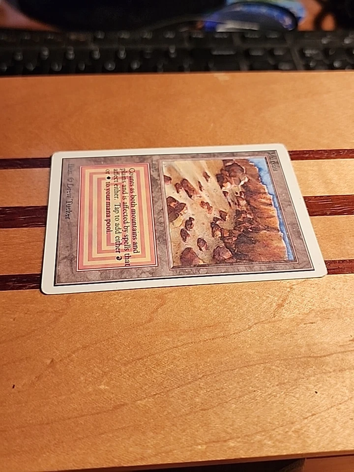 MTG UNLIMITED Dual Land PLATTEAU  EX - Lightly Played - Image 3 of 4